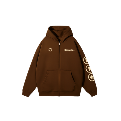 TAPE 1 - BTC Zip Up Hoodie